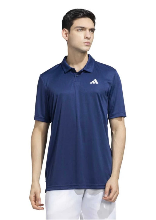 Men graphic Print poloNeck Polyester Blue-Jx3242