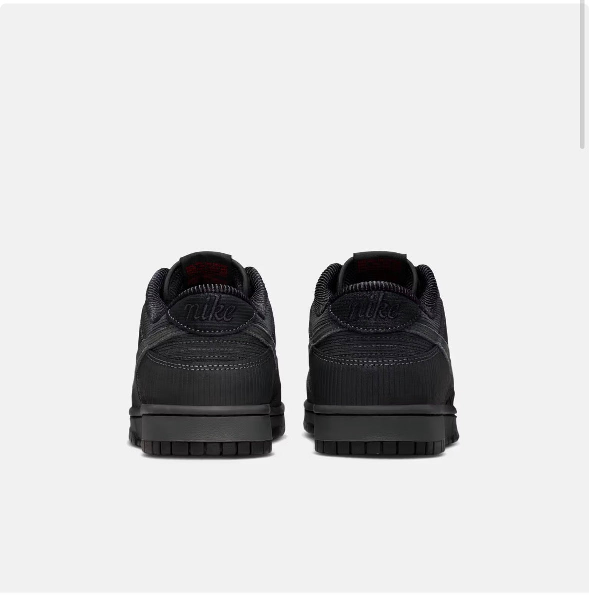 Nike Dunk Low Retro Premium -black/blck-Ib7746 001
