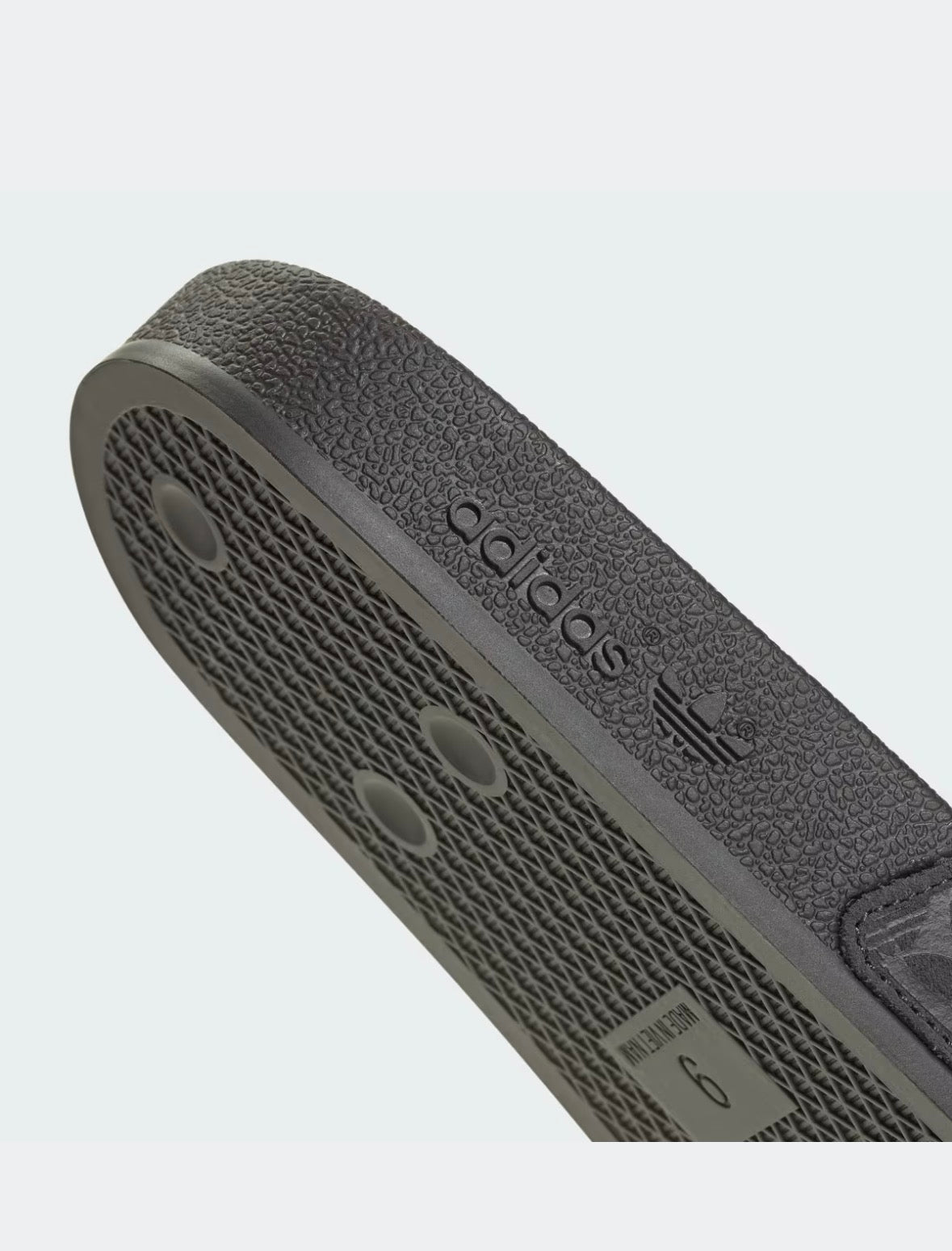 Adillete slides core Black / grey six- Hq9226