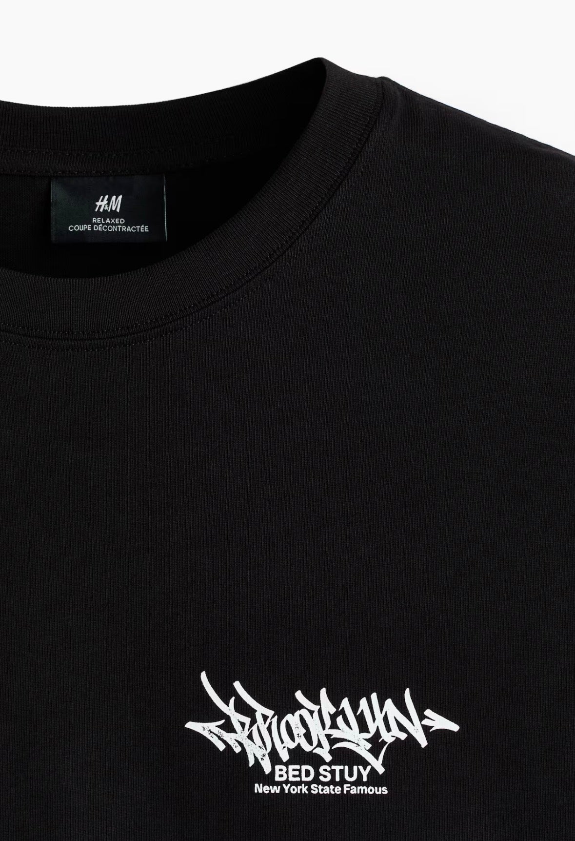 Loose Fit Printed T-Shirts-black/brooklyn-0967955171