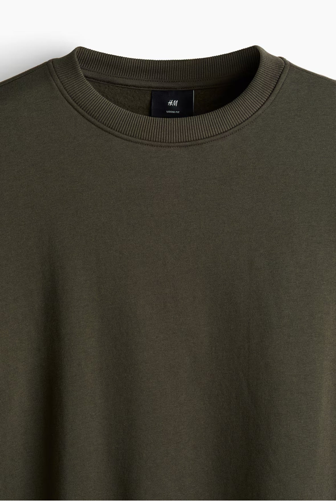 Loose fit sweat Green-1308076011