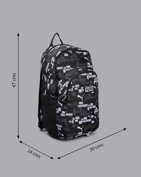 Men Logo Print Backpack -079133 20