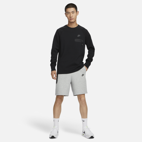 Men Regular Fit knit Shorts with Insert Pockets-Fb8172-063