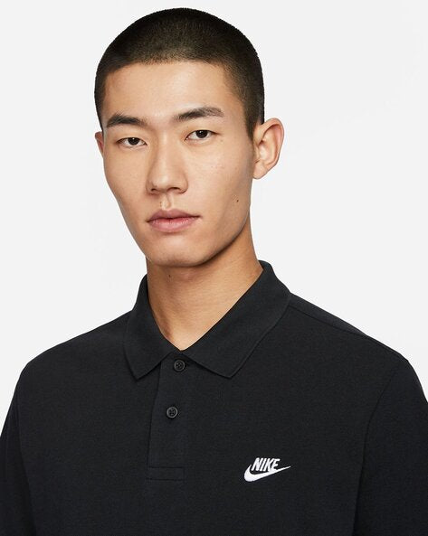 Men AS NK Regular Fit Polo T-Shirt with Logo Print -fn3895-010