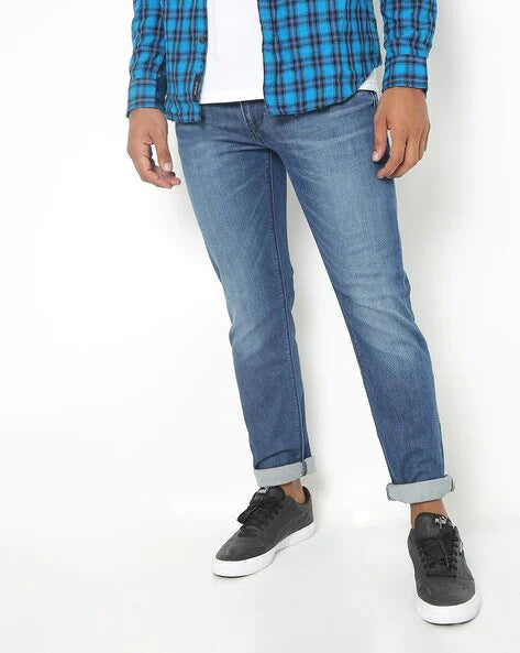 511 Mid-Wash Slim Fit Jeans -a2493-0002