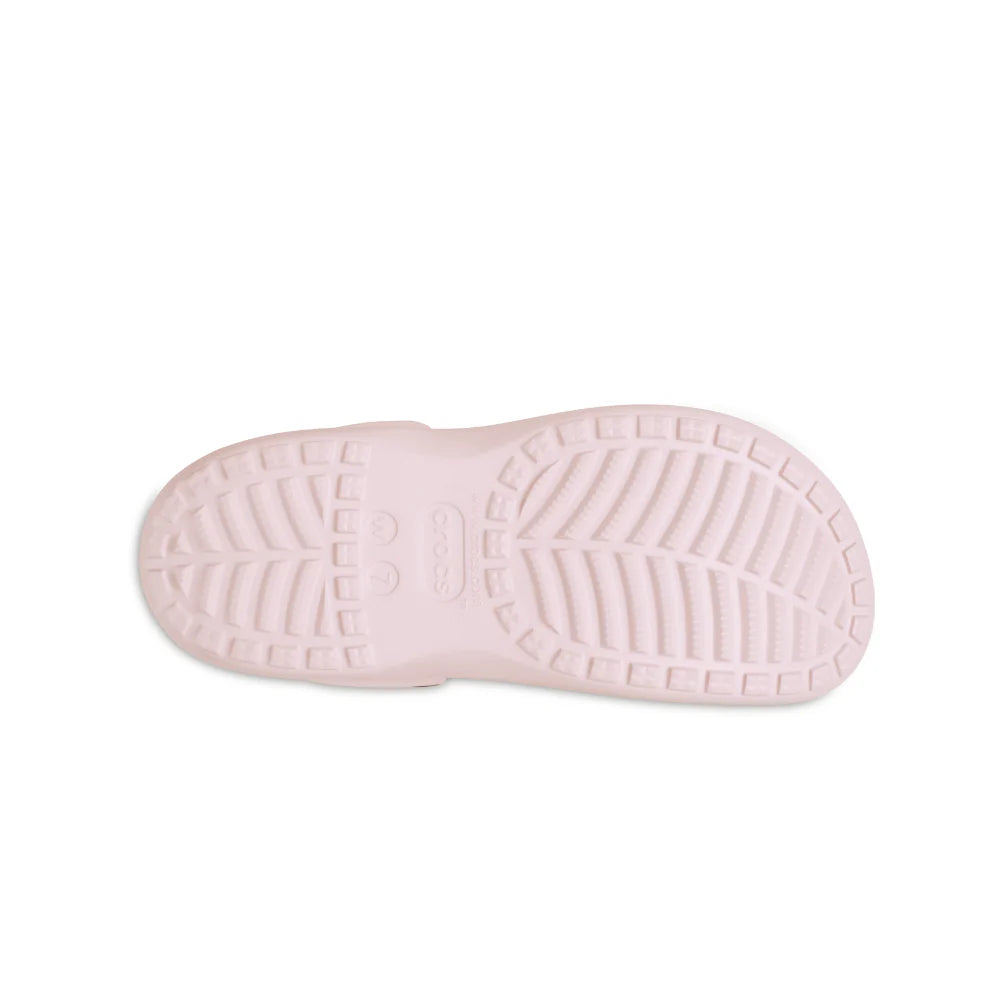 WOMEN'S CROCS BAYA PLATFORM CLOG -Barely Pink -208186-6pi