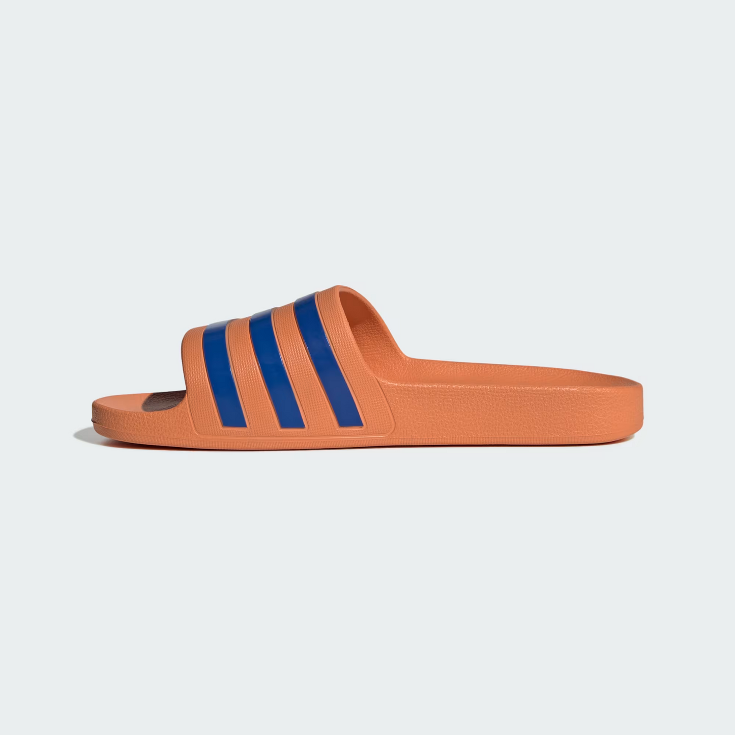 ADILETTE AQUA SLIDES -Dusky Orange / Royal Blue -Ih9010
