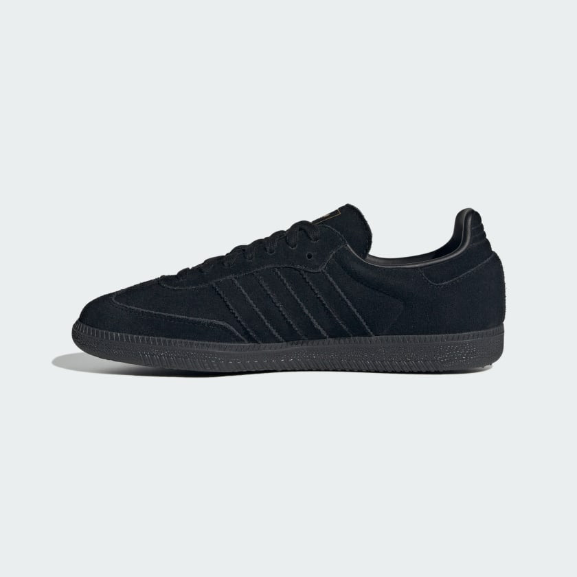 SAMBA OG SHOES -Core Black / Grey Three / Gold Metallic -Jr0887