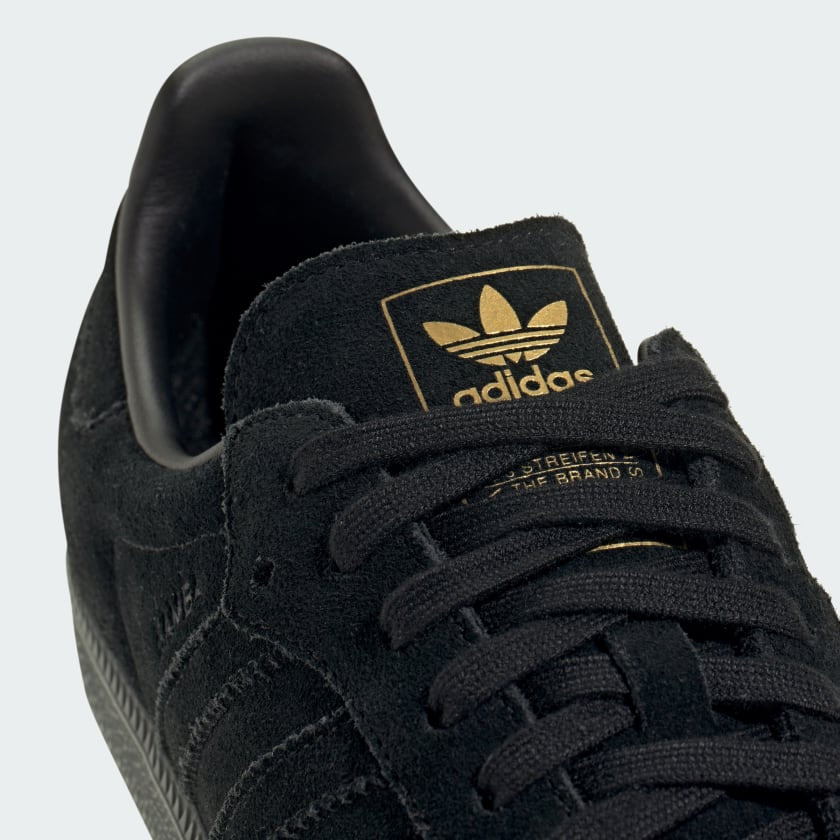 SAMBA OG SHOES -Core Black / Grey Three / Gold Metallic -Jr0887