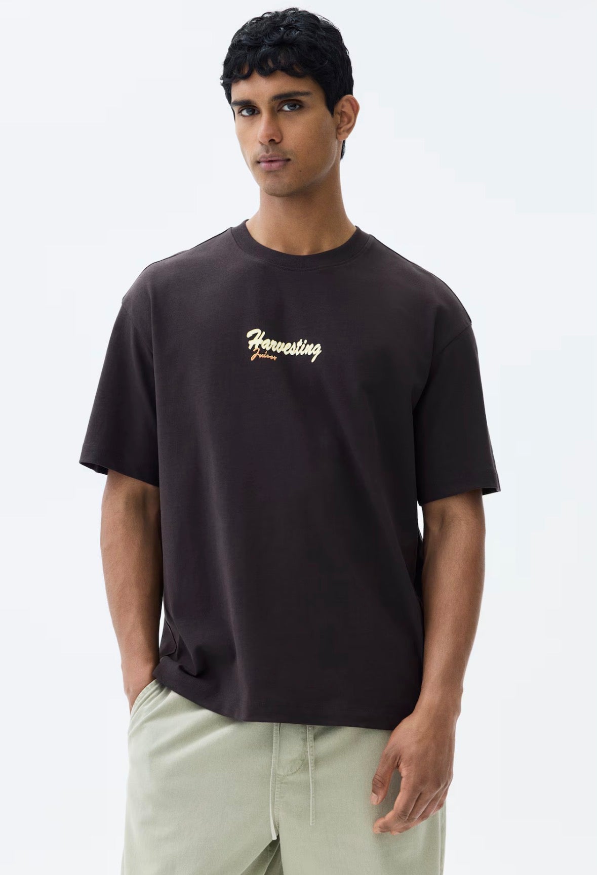 Relaxed  fit Printed T-Shirts-1360506001