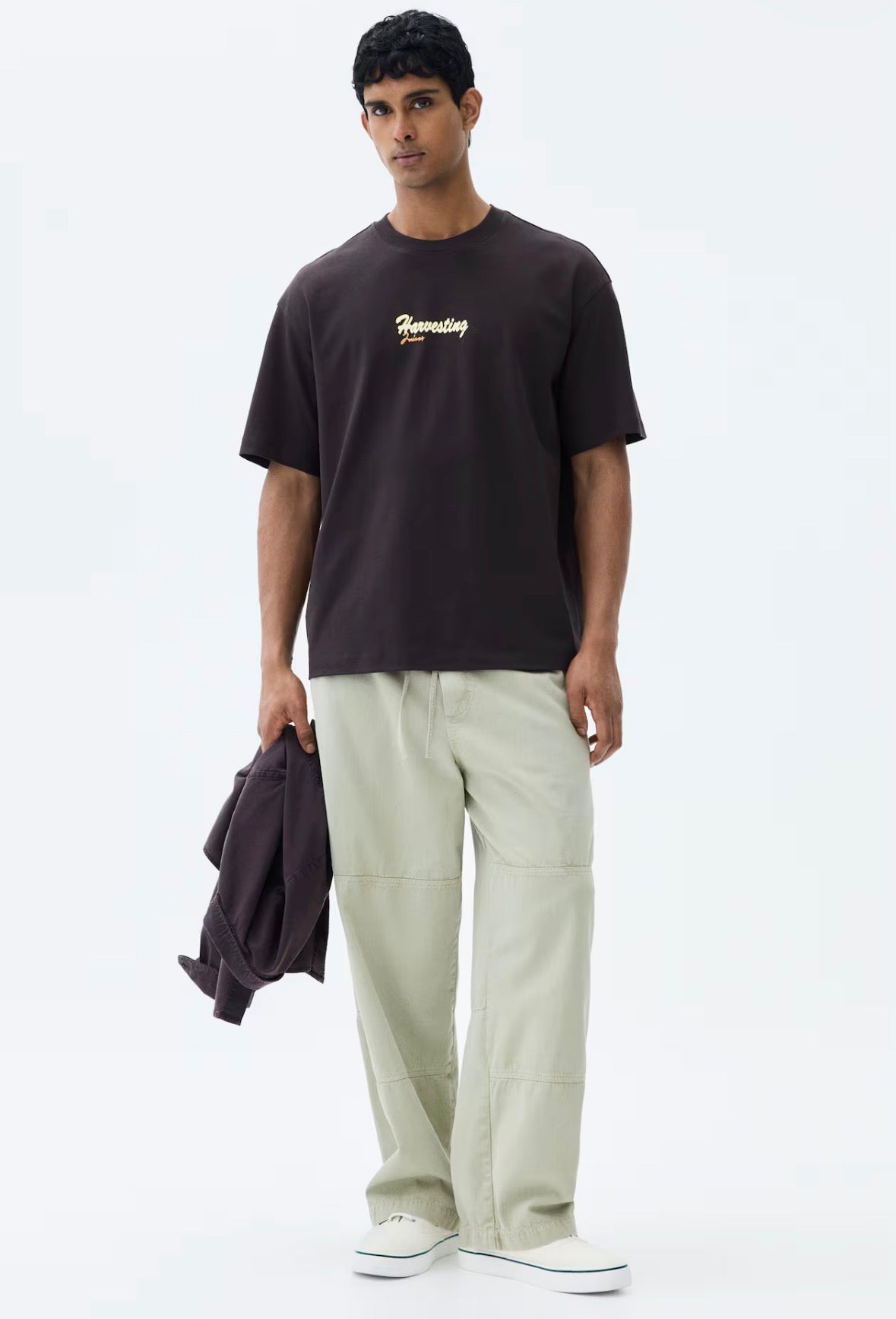 Relaxed  fit Printed T-Shirts-1360506001