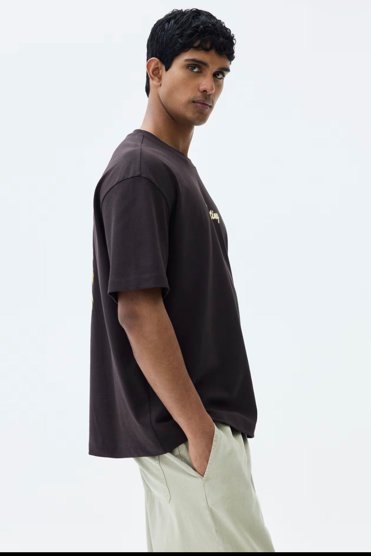 Relaxed  fit Printed T-Shirts-1360506001