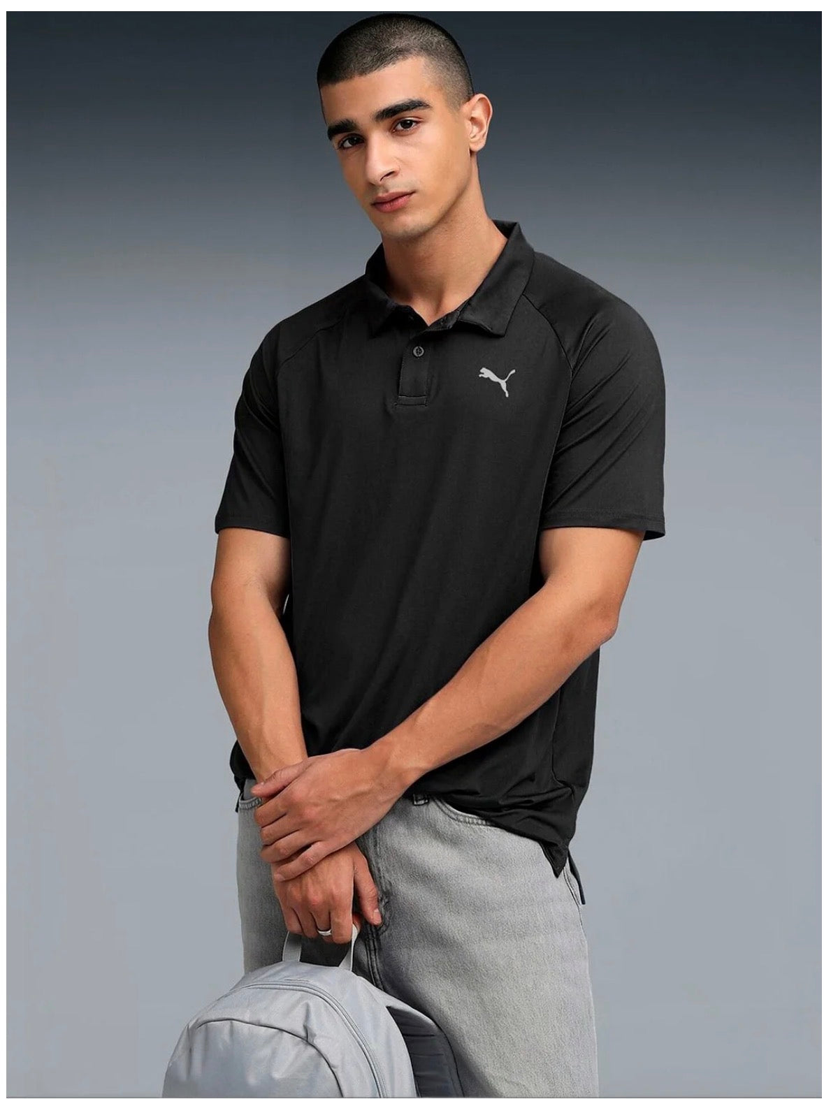 Puma Trail all day essentials  slim Fit Polo-528860 01