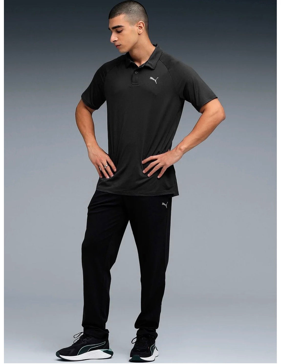 Puma Trail all day essentials  slim Fit Polo-528860 01