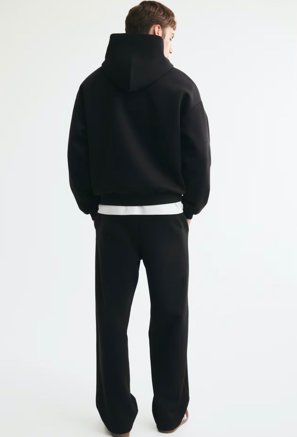 Relaxed Fit Interlock Sweatpants-black-1341569001