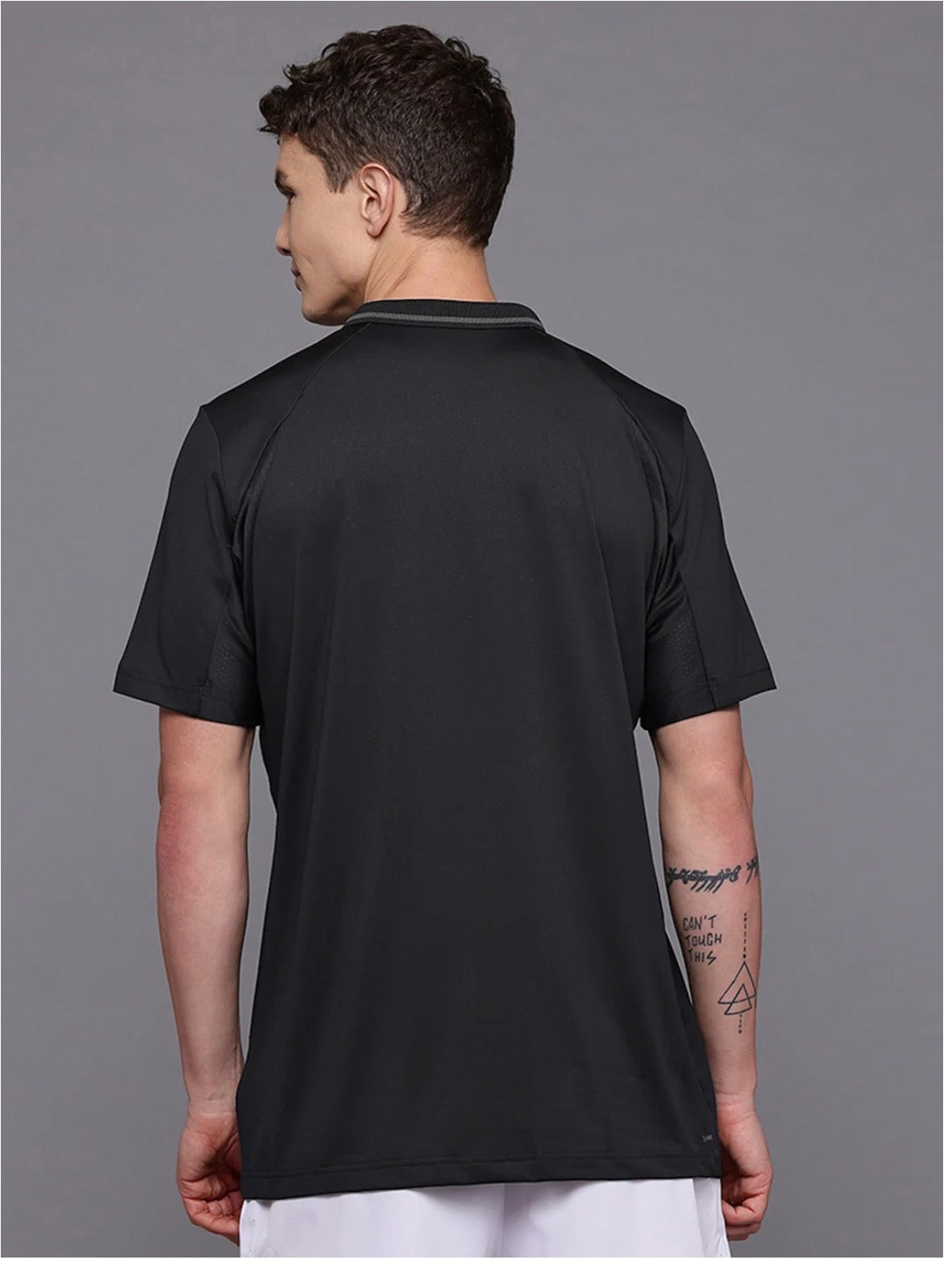 Polo Collar Clus Tennis Climacool Pique T-Shirt-Jf8424