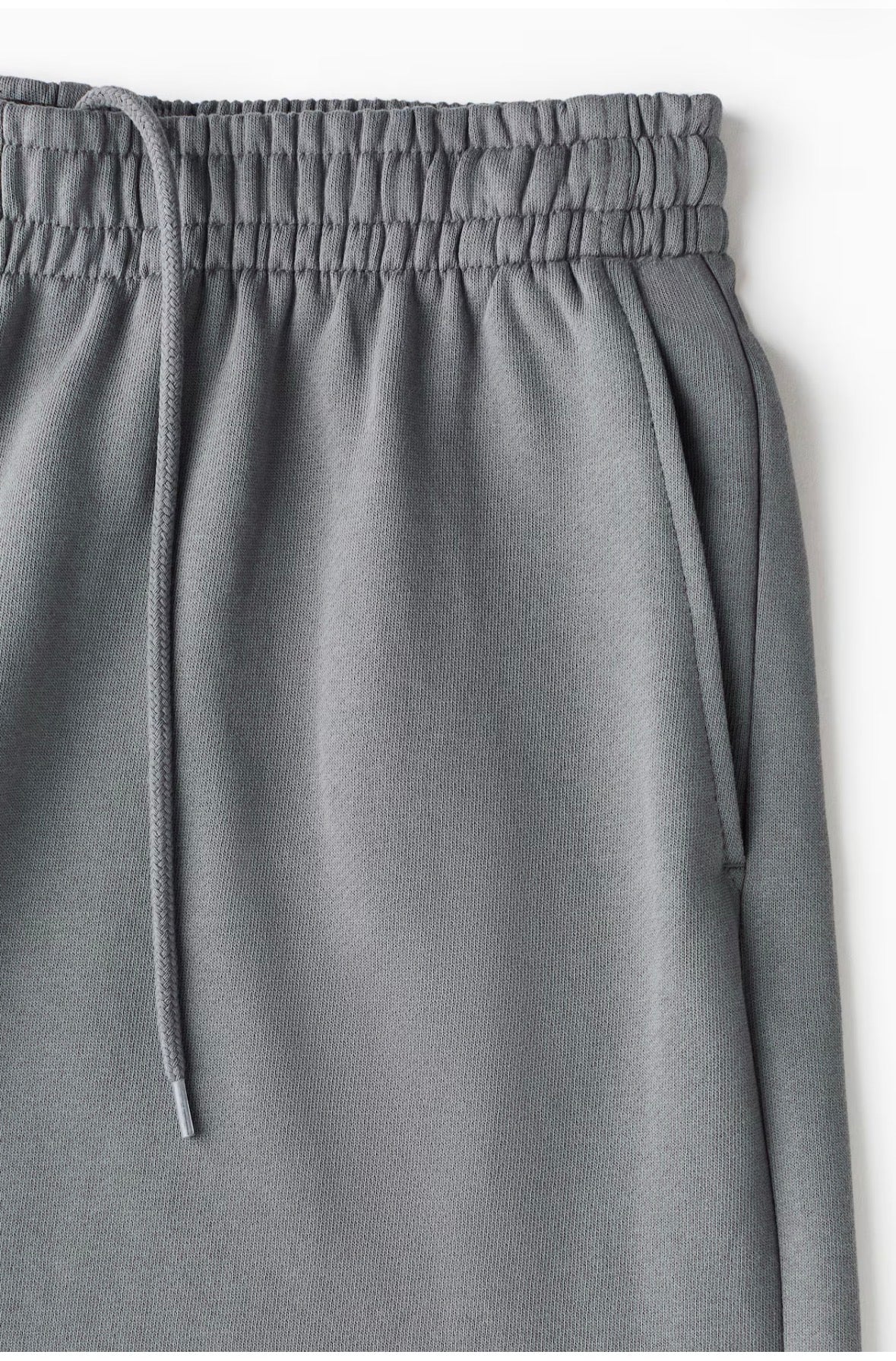 Regular fit sweatshorts -grey-1331630008