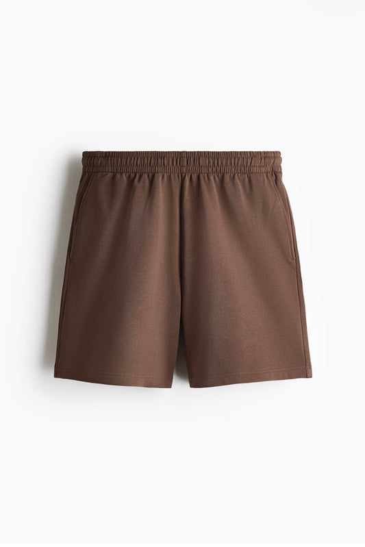Regular fit Sweatshorts-beige-1331630005