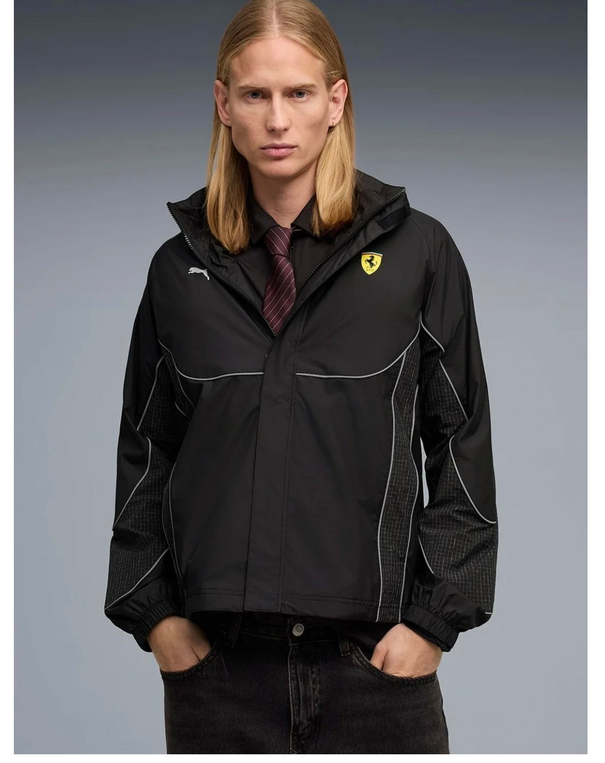 Scuderia  Ferrari Tech-x Full-Zip Jackets-634227 01