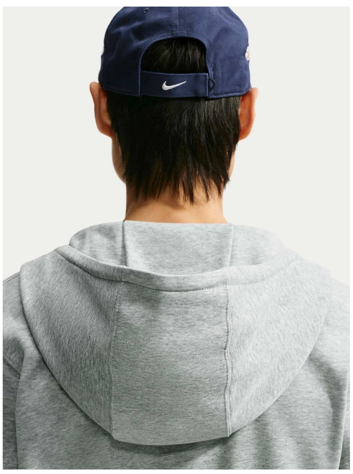 Nike hooded sweatshirt grey-Fn3885-064