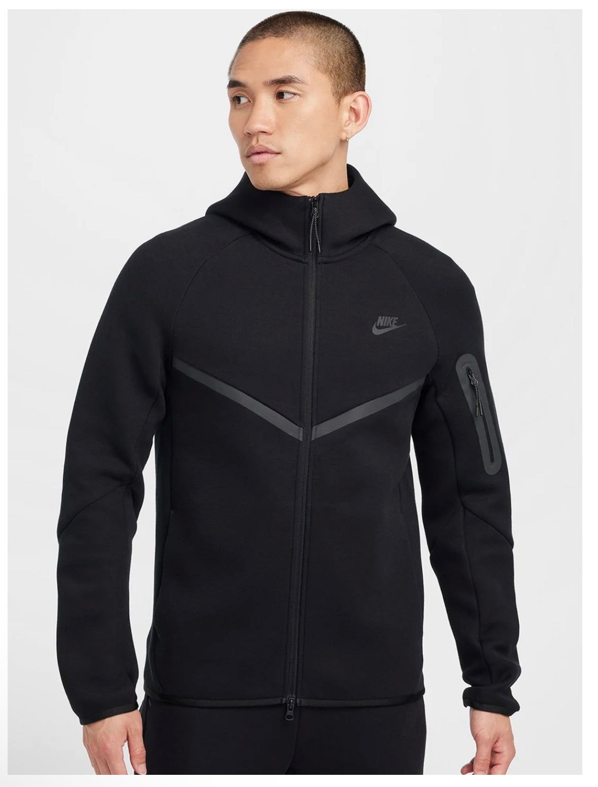Nike Tech  Solid Full-zip Windrunner hoodie-Hv0950-010