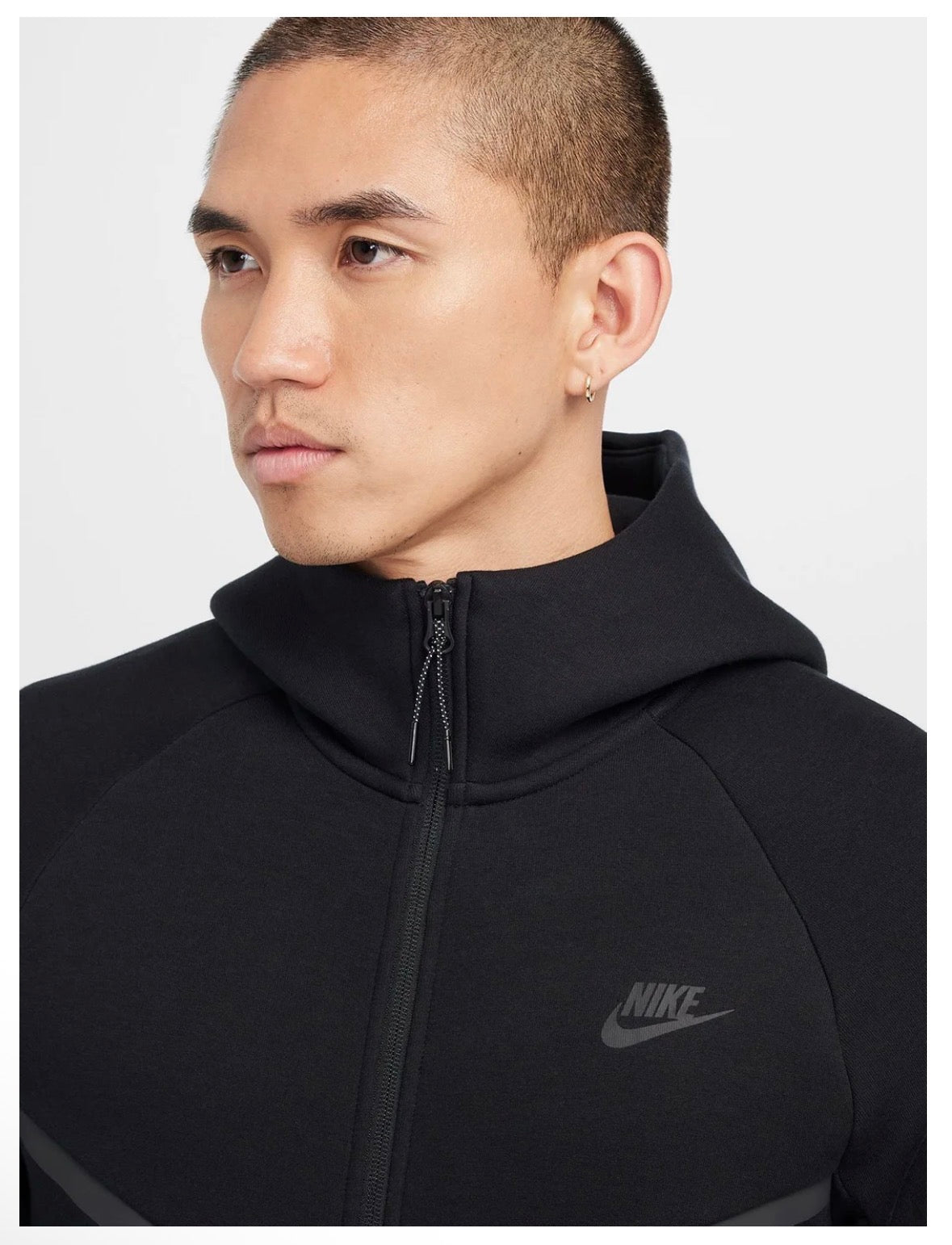 Nike Tech  Solid Full-zip Windrunner hoodie-Hv0950-010