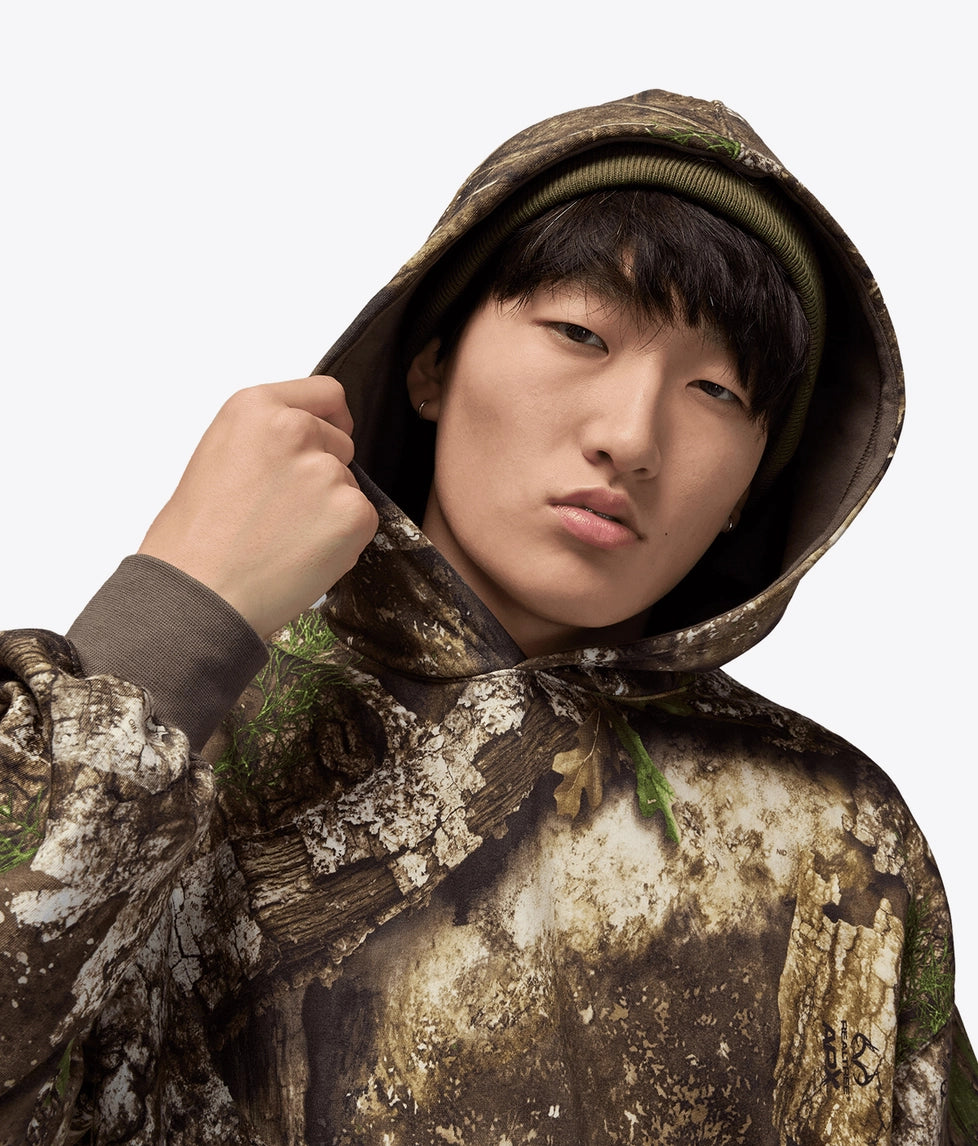 JORDAN BROOKLYN REALTREE FLEECE HOODIE -HV1860-222