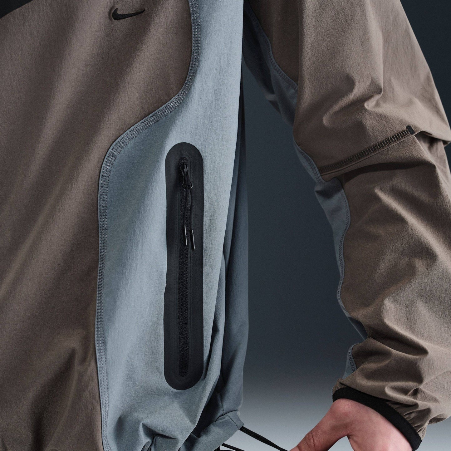 Nike Tech Dri-FIT Woven Colour-Block Loose Oversized Jacket -IH8462-289