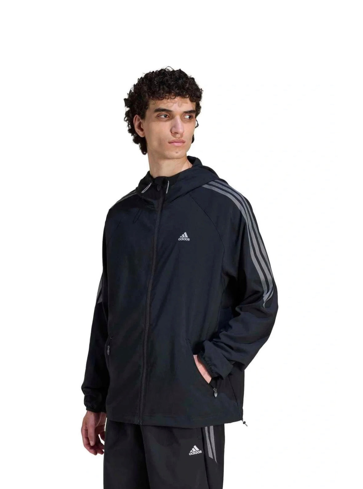 Adidas Colourblocked Windcheater Sporty Jacket-Ke2665