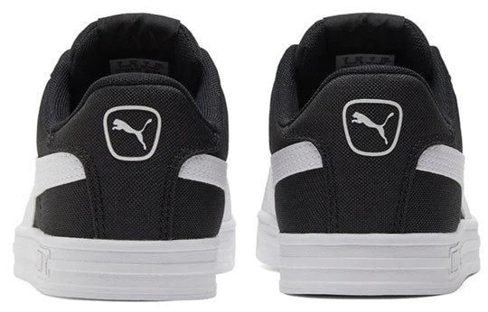 PUMA Smash Vulc Retro Casual Skateboarding Shoes Unisex Black