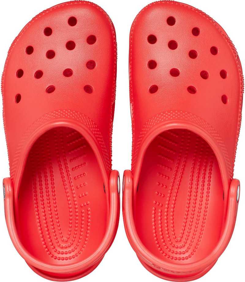 Men Red Clogs Sandal-10001-8c1