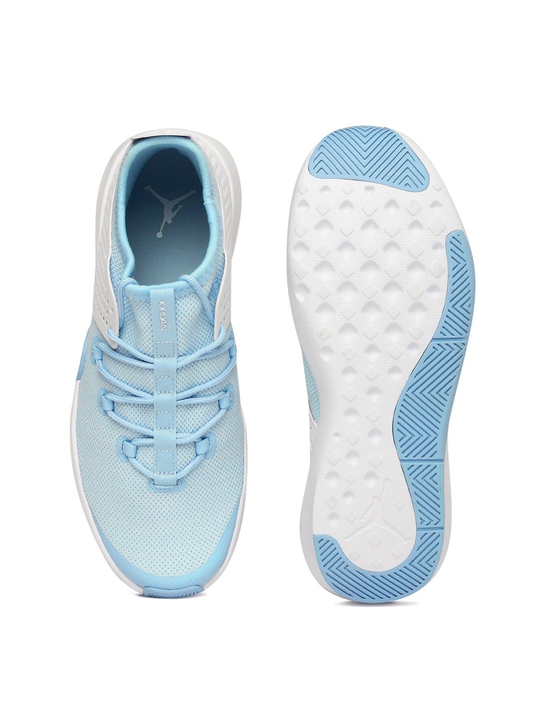 Men Blue & White Jordan Express Sports Shoes - Discount Store