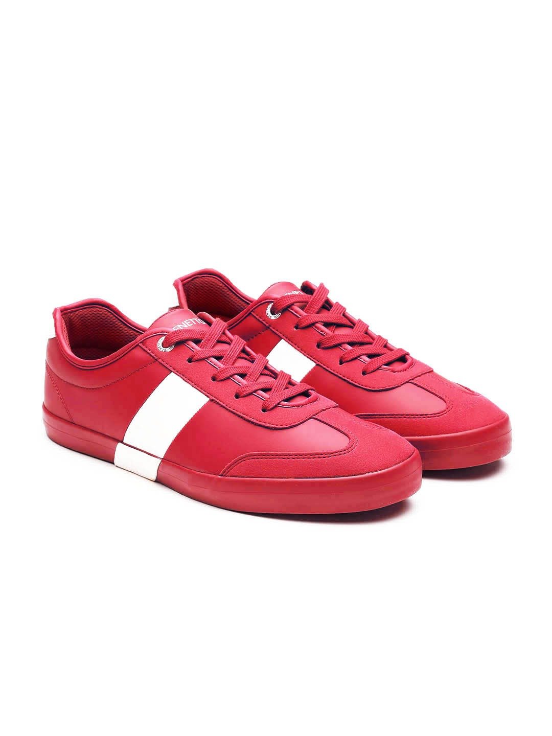 Men Red Sneakers - Discount Store