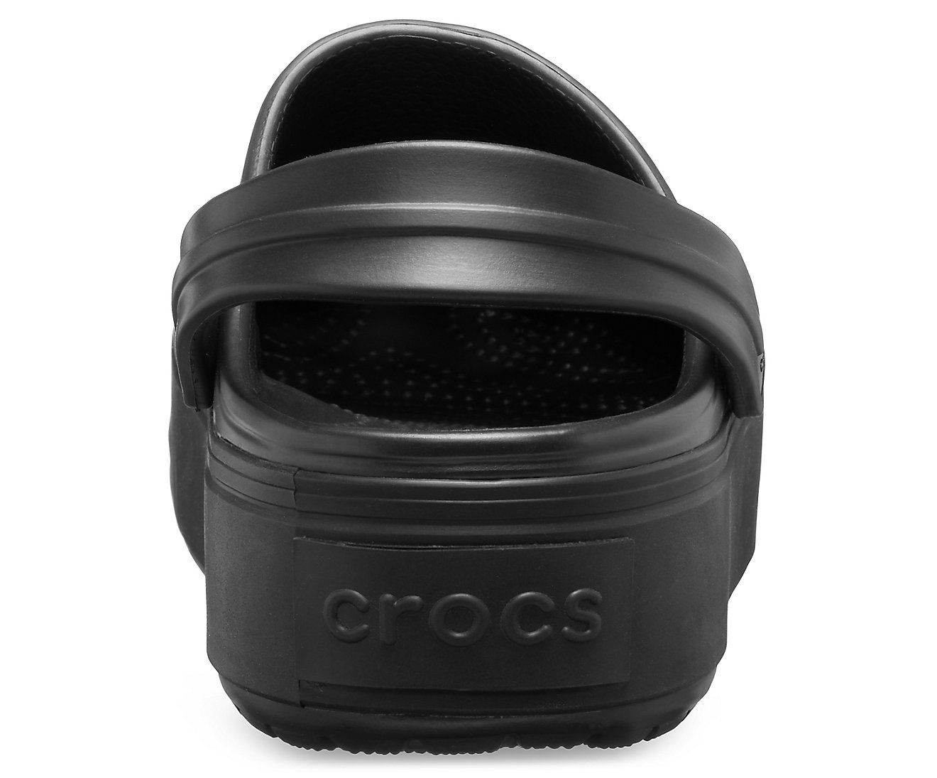 Crocband Platform Black Unisex Clog-205434060 - Discount Store