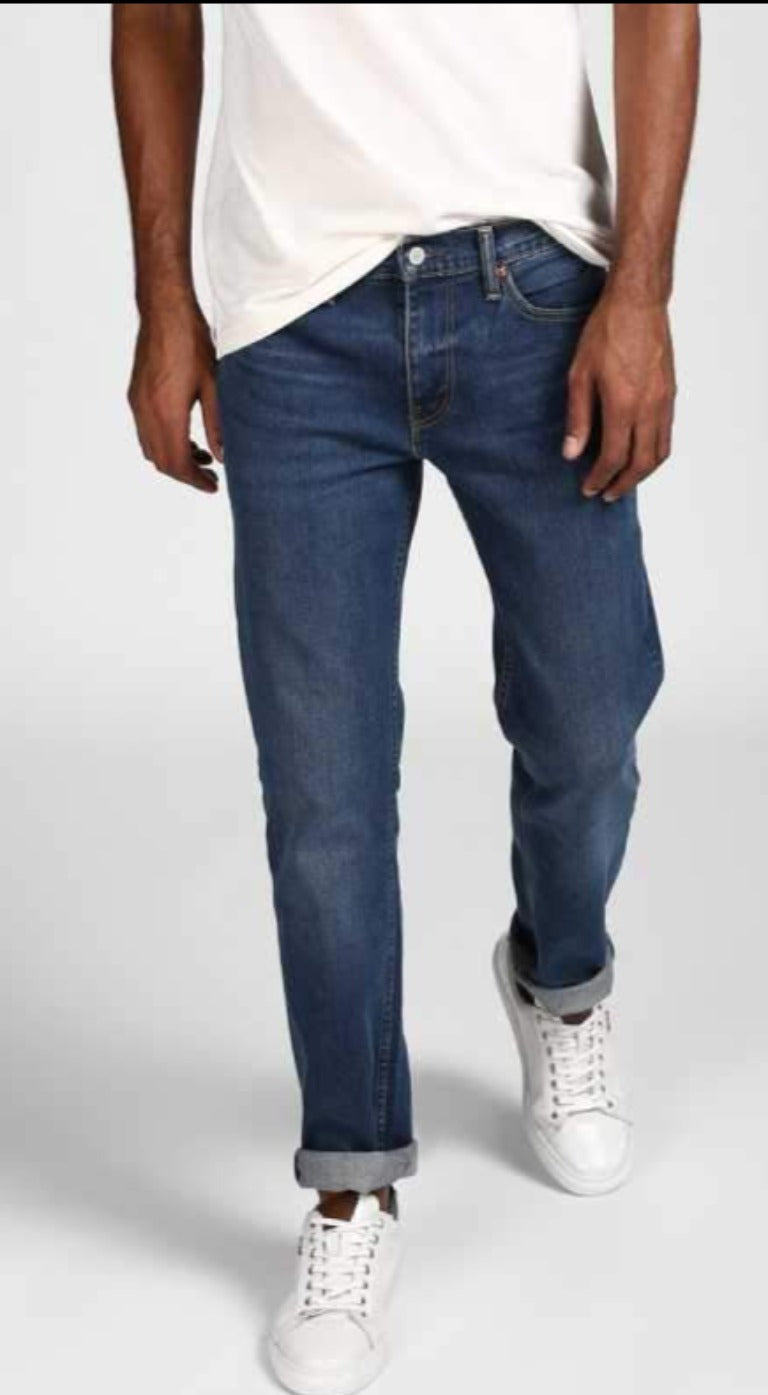 Slim Men Blue Jeans-18298-0542