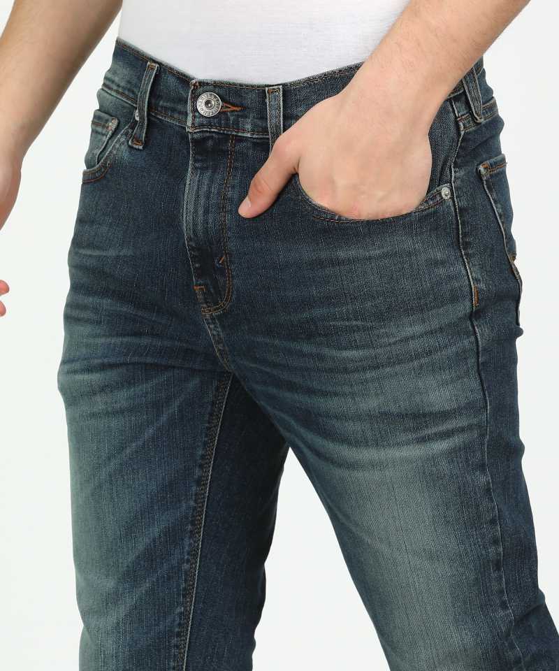 Skinny Men Blue Jeans-13925-0002