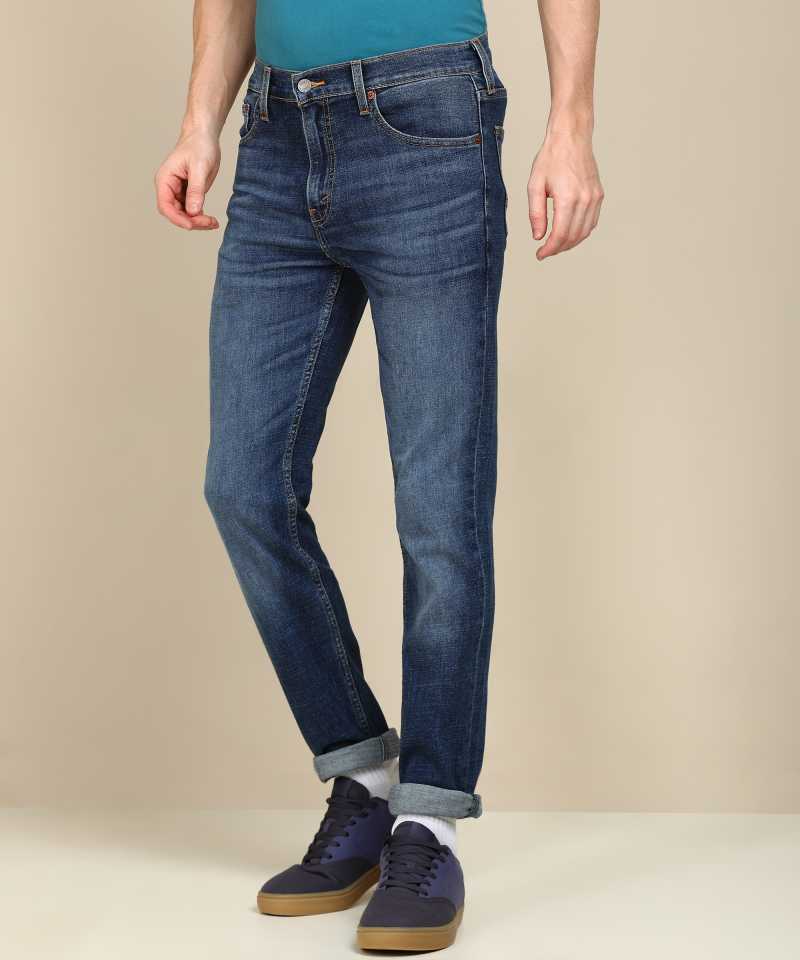 Slim Men Blue Jeans-13925-0011