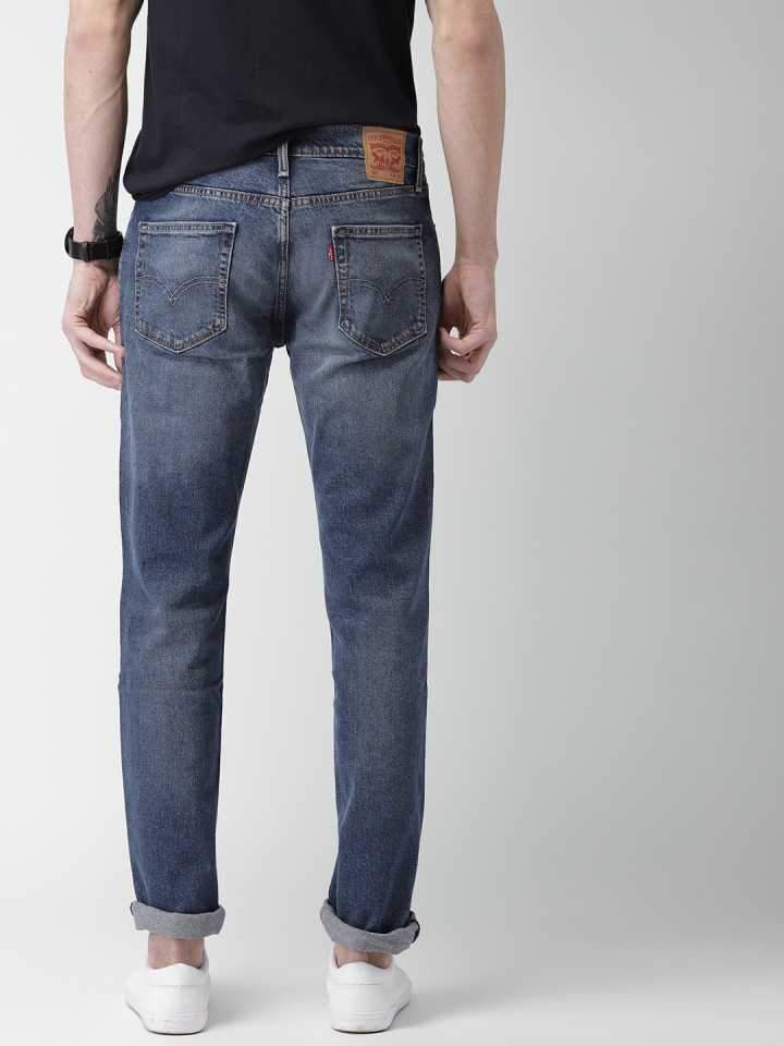 Slim Men Blue Jeans-18298-0488 - Discount Store