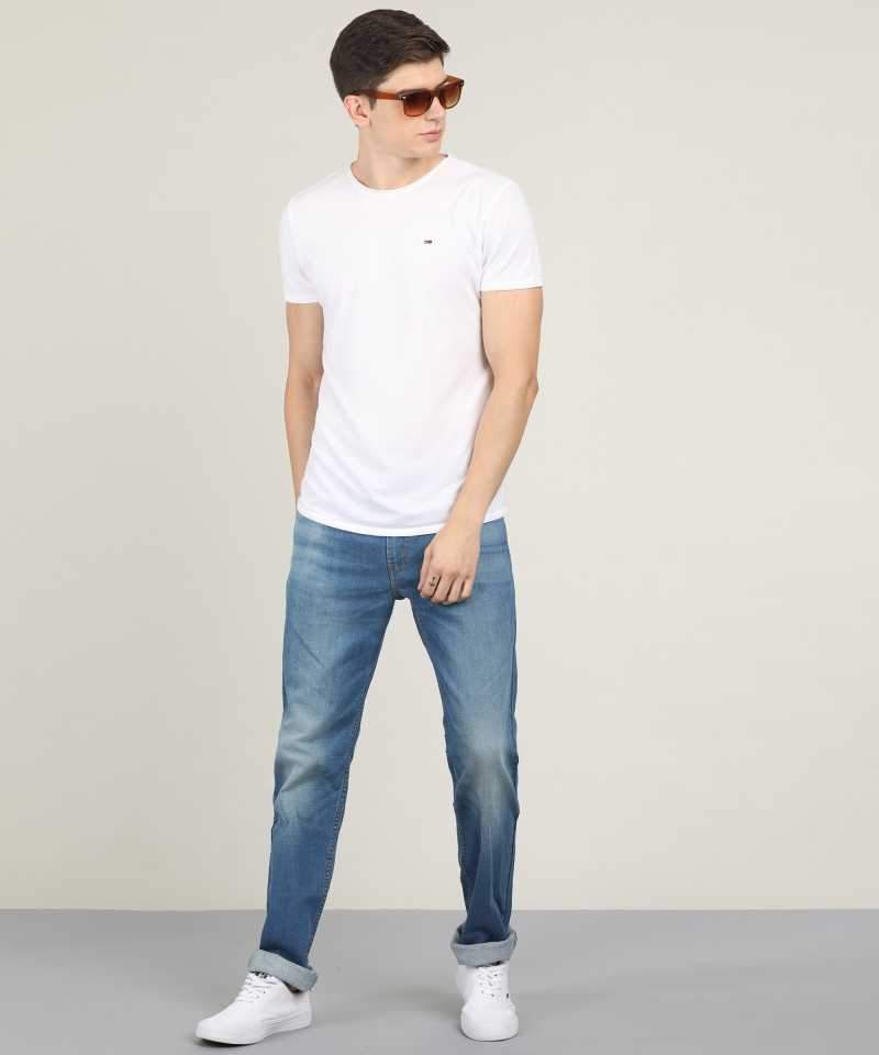 Slim Men Blue Jeans-18298-0696 - Discount Store