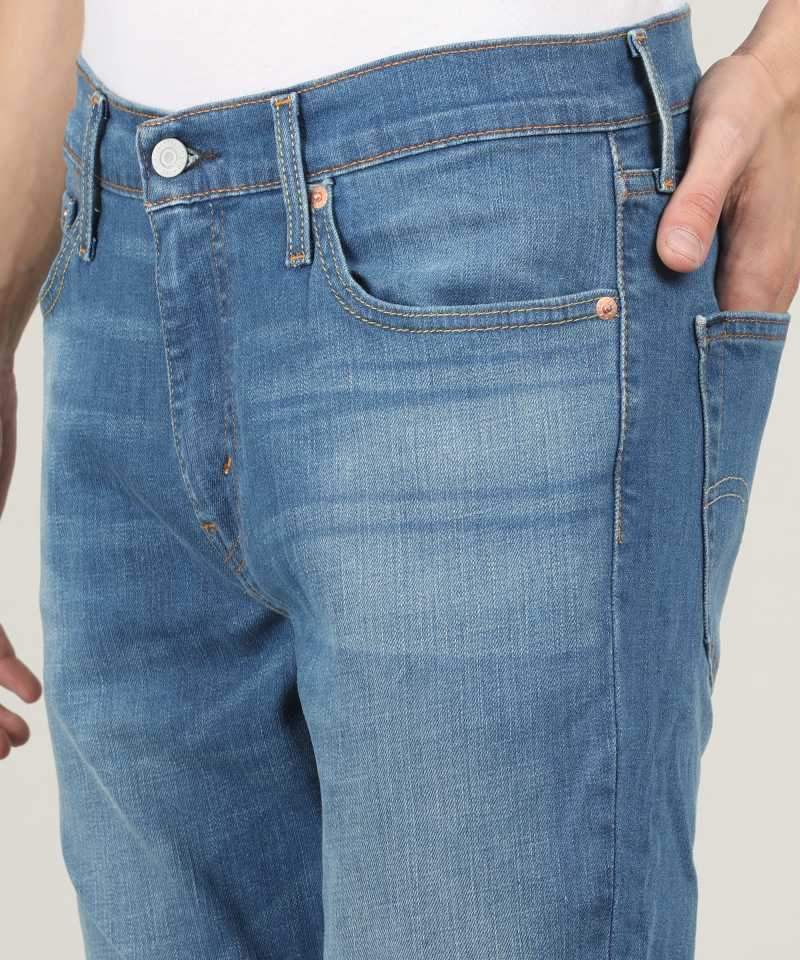 Slim Men Blue Jeans-18298-0696 - Discount Store