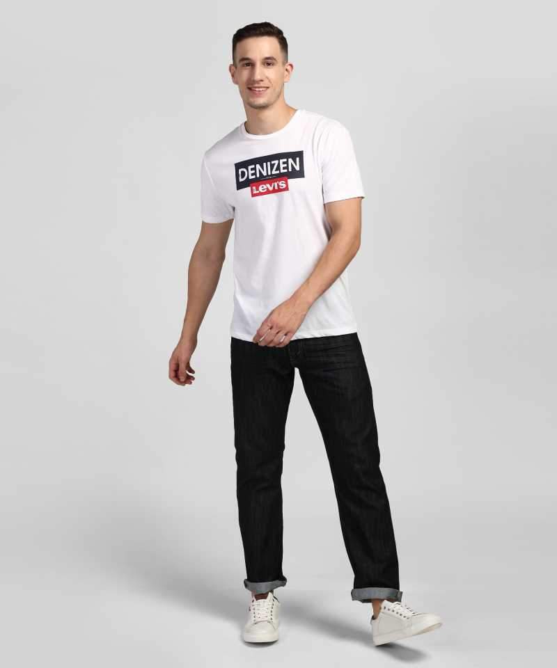 Regular Men Black Jeans-47482-0020 - Discount Store