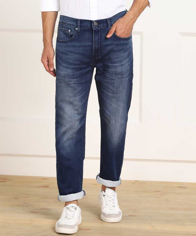 Slim Men Blue Jeans-59224-0055
