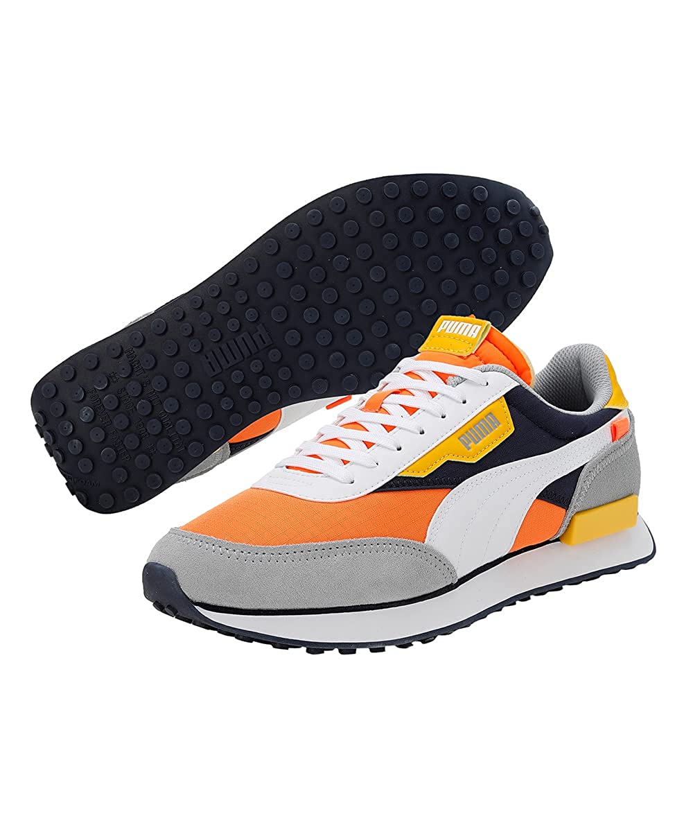 Adult Future Rider Play ON Ultra Orange-White Sneaker -37114992