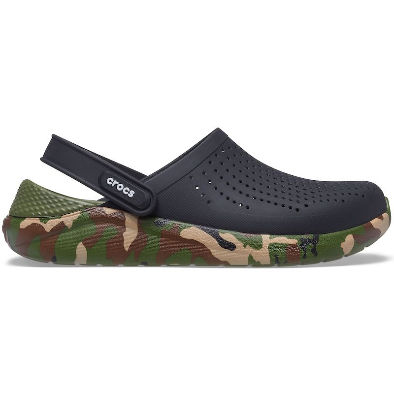 Crocs literide camouflage print slingback clogs new arrivals