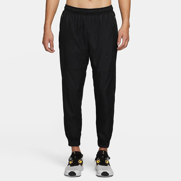 Nike Black Polyster track pants-Cu6735-010