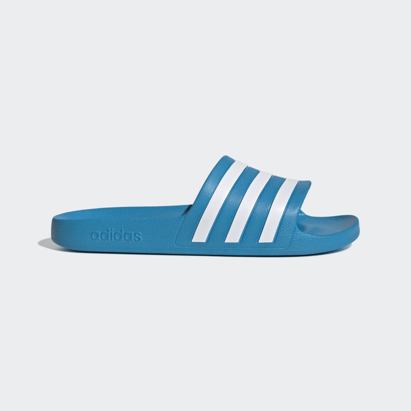 ADILETTE AQUA SLIDES Solar Blue / Cloud White / Solar Blue-Fy8047