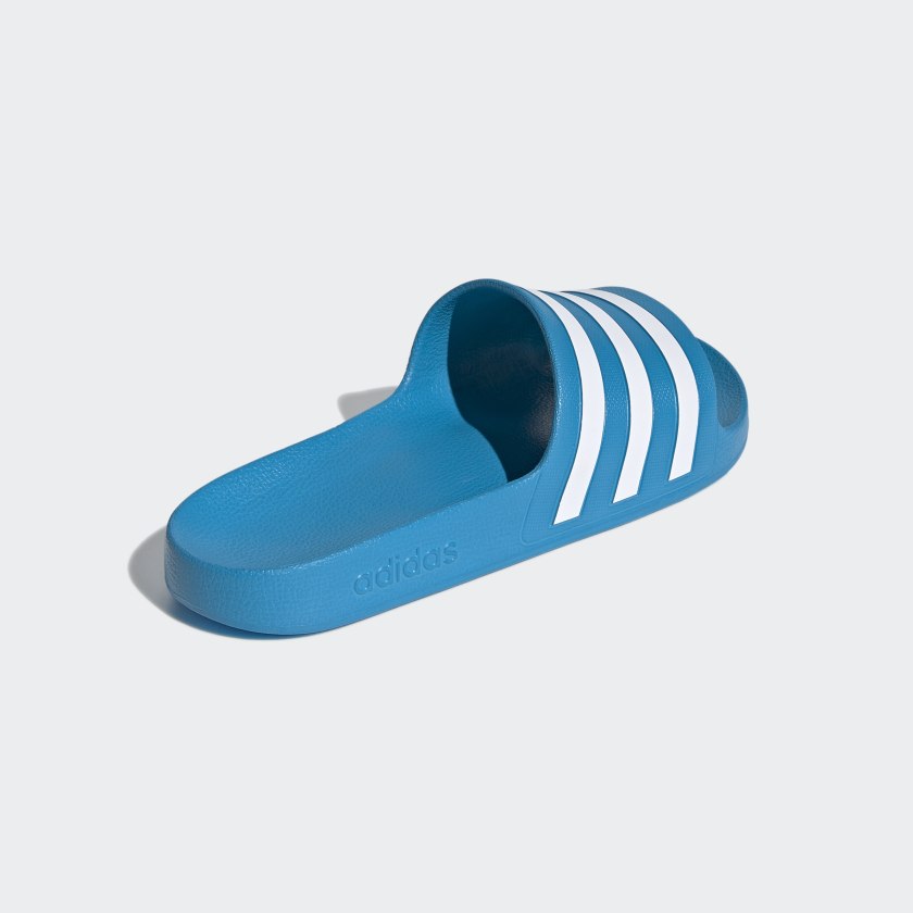 ADILETTE AQUA SLIDES Solar Blue / Cloud White / Solar Blue-Fy8047