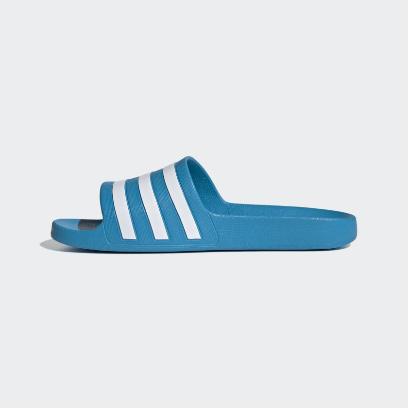 ADILETTE AQUA SLIDES Solar Blue / Cloud White / Solar Blue-Fy8047