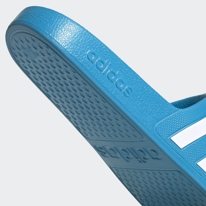 ADILETTE AQUA SLIDES Solar Blue / Cloud White / Solar Blue-Fy8047