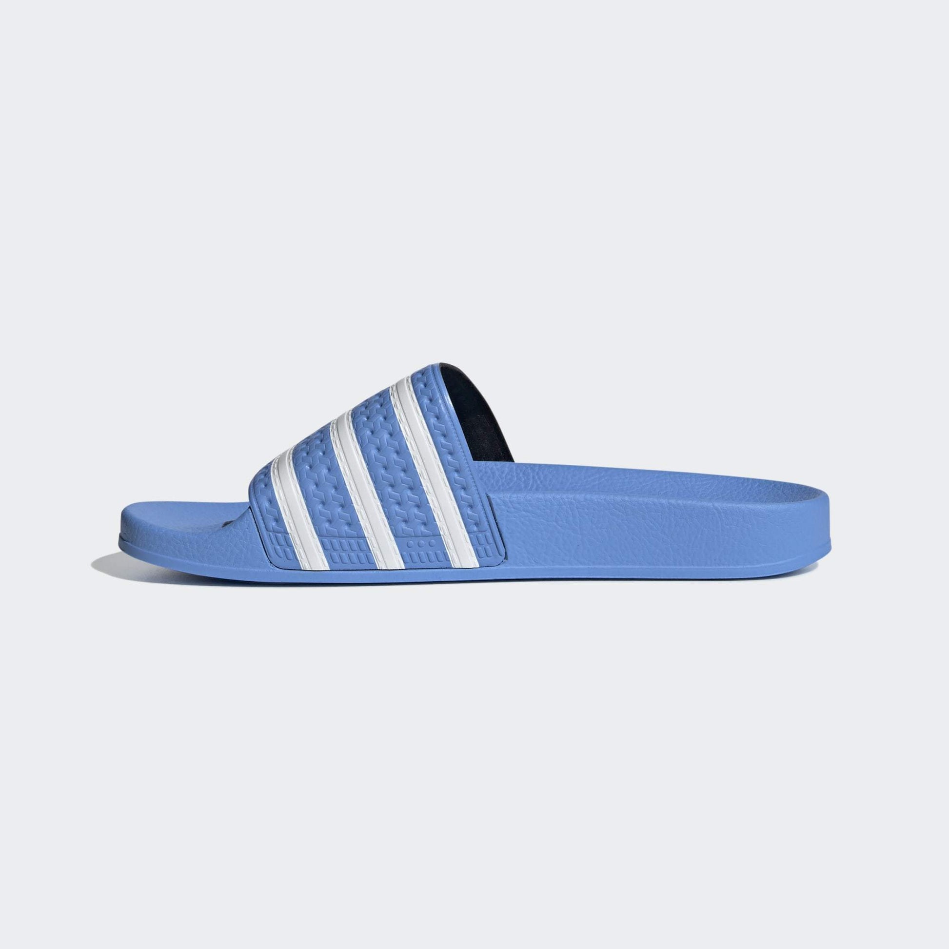 ADILETTE SLIDES REAL BLUE / CLOUD WHITE / REAL BLUE - Discount Store